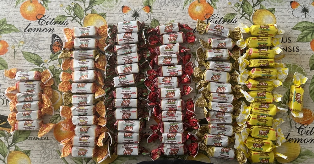 Конфеты коровка ассорти